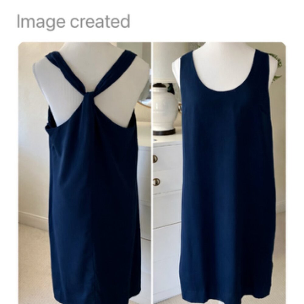 J. Crew women's halter style dress size 8 Navy